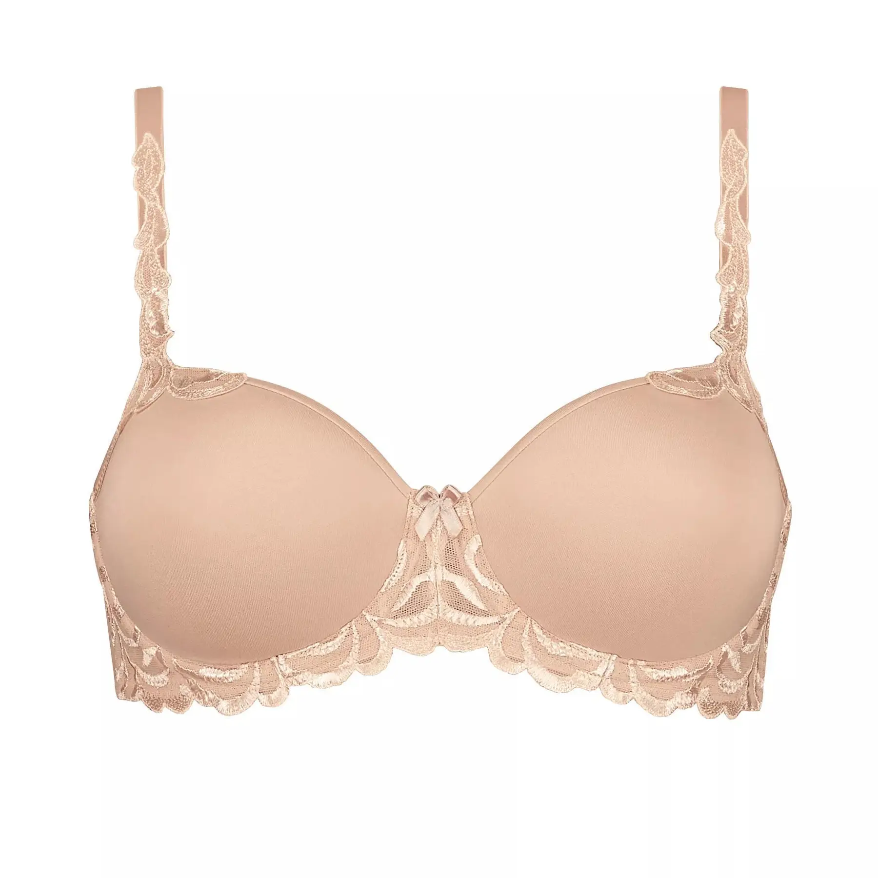 7613139756934 - - Gefütterter bügel-BH - Beige 85F - Modern Finesse - Unterwäsche für Frauen