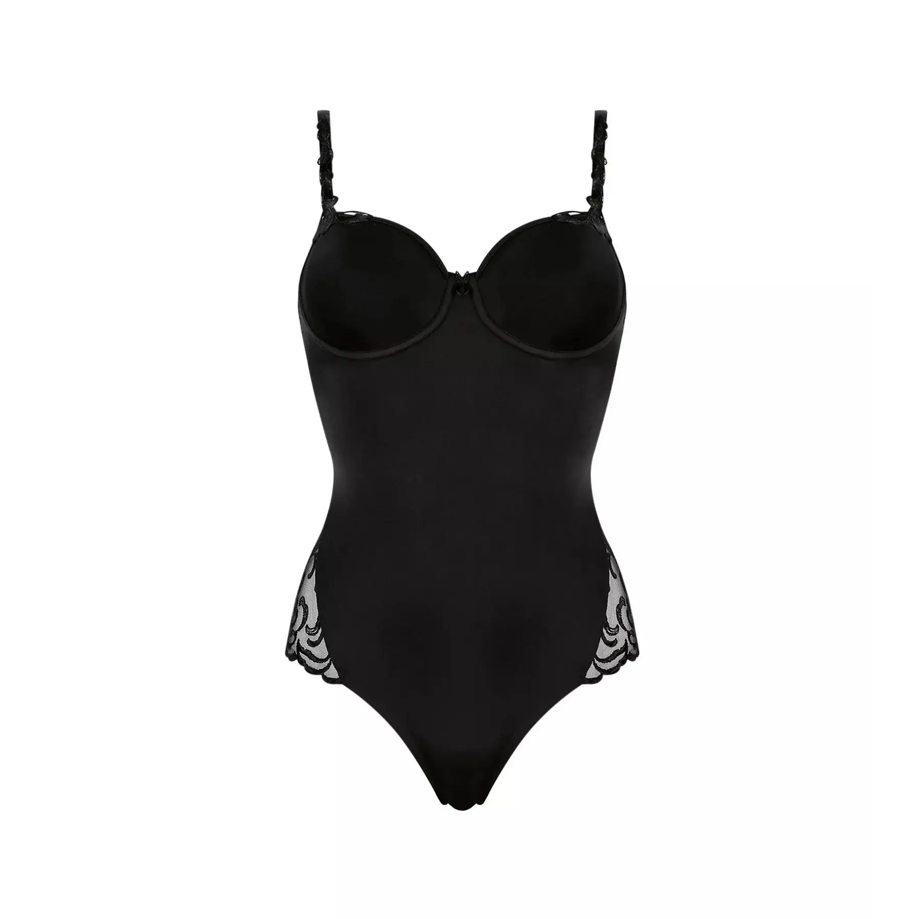 7613137602509 - - Body mit Bügeln - Black 75C - Modern Finesse - Unterwäsche für Frauen