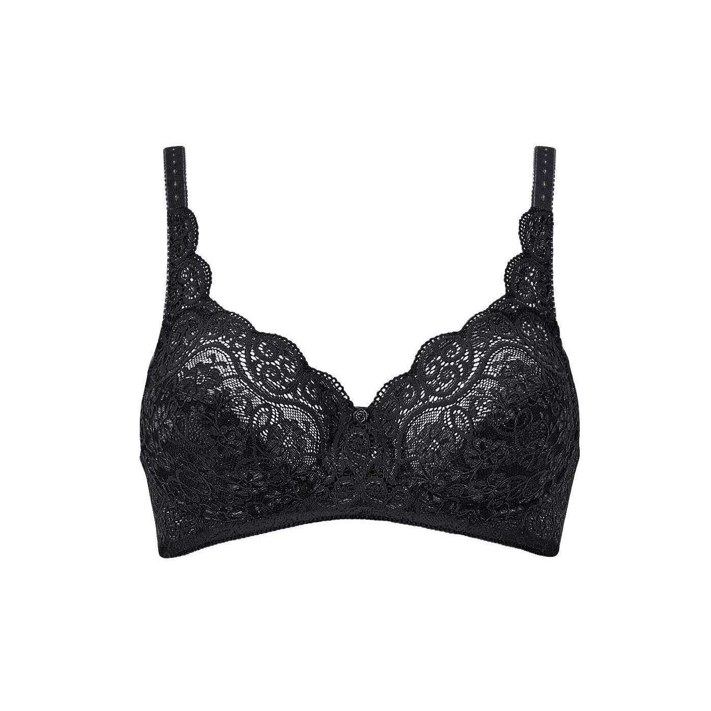 7613112803945 - - BH ohne Bügel - Black 75B - Amourette - Unterwäsche für Frauen