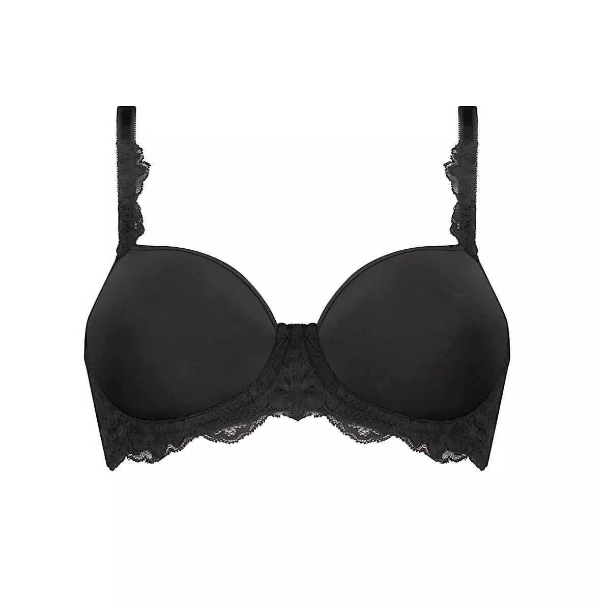 7613114512845 - - Gefütterter bügel-BH - Black 95D - Amourette Charm - Unterwäsche für Frauen 7613114512845 - - Gefütterter bügel-BH - Black 95D - Amourette Charm - Unterwäsche für Frauen