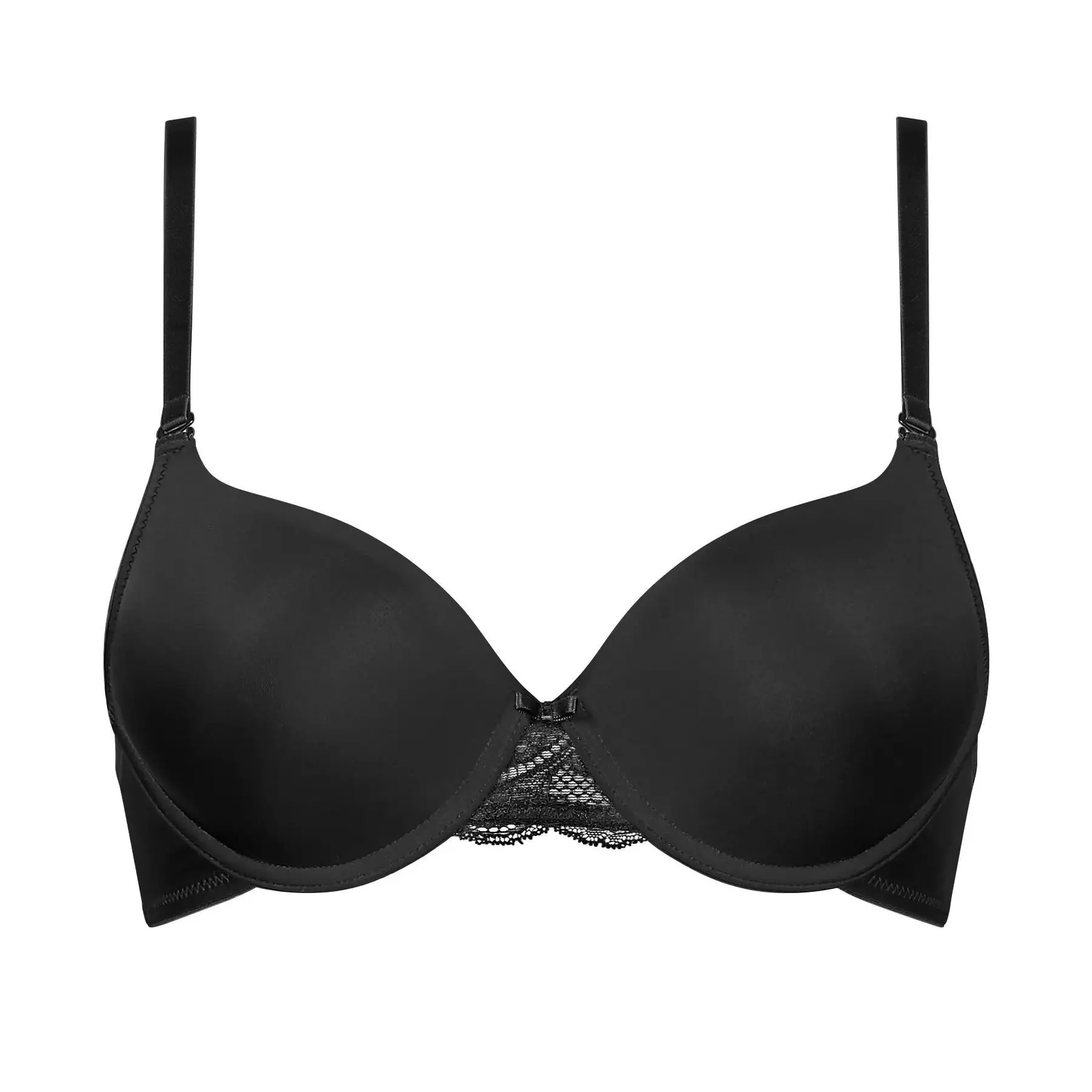 7613137087863 - - Gefütterter bügel-BH - Black 70B - Lovely Micro - Unterwäsche für Frauen