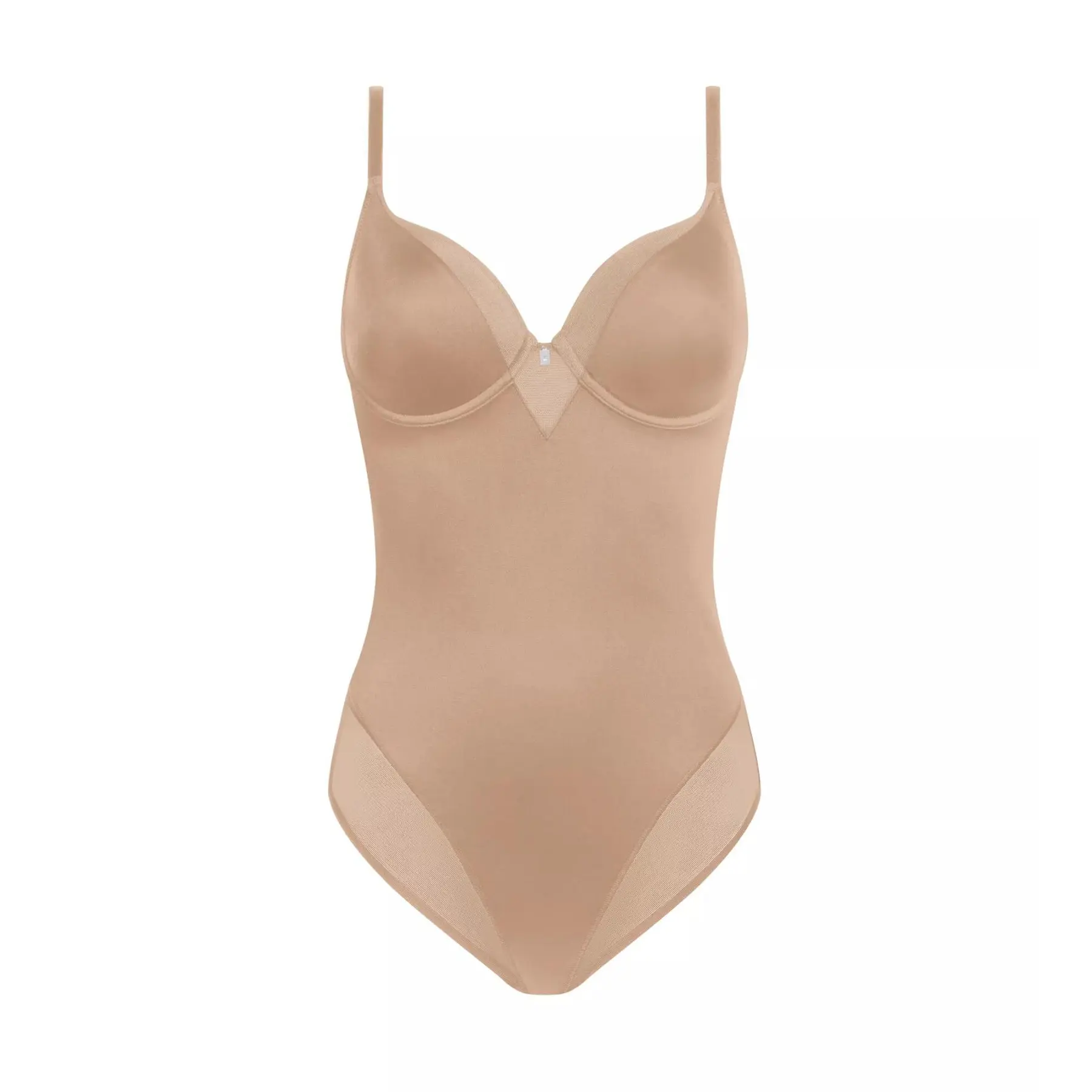7613141935396 - - Body mit Bügeln - Beige 75D - True Shape Sensation - Unterwäsche für Frauen