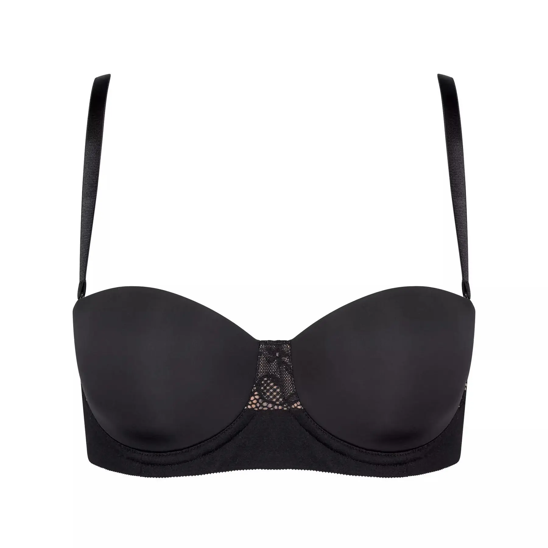 7613138478592 - - Gefütterter bügel-BH mit abnehmbaren trägern - Black 80C - Vivid Spotlight - Unterwäsche für Frauen