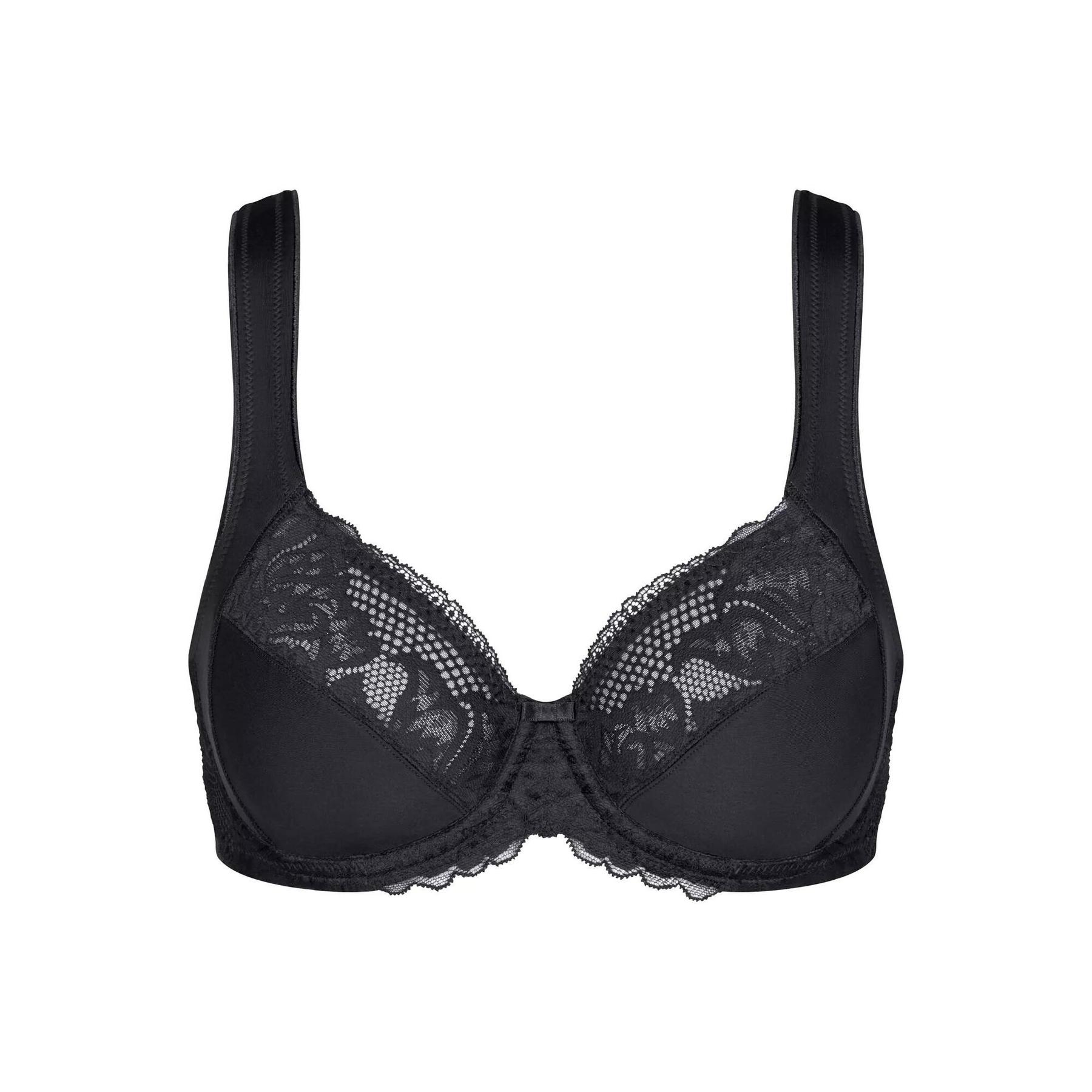 7613139517764 - - Bügel-BH - Black 105B - Modern Lace+cotton - Unterwäsche für Frauen