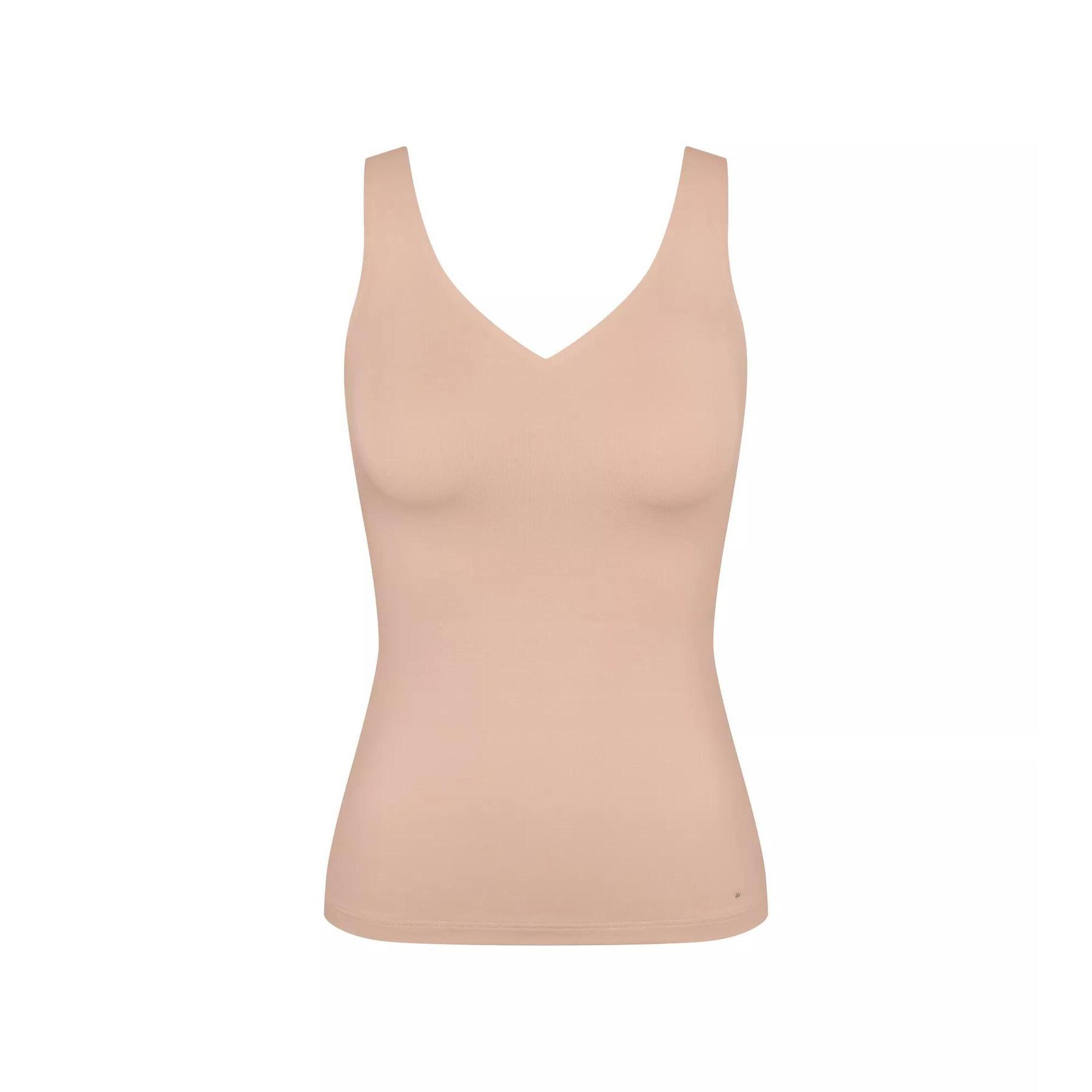 7613139422914 - - Top mit Spaghettiträgern - Beige 2 - Smart Natural - Unterwäsche für Frauen