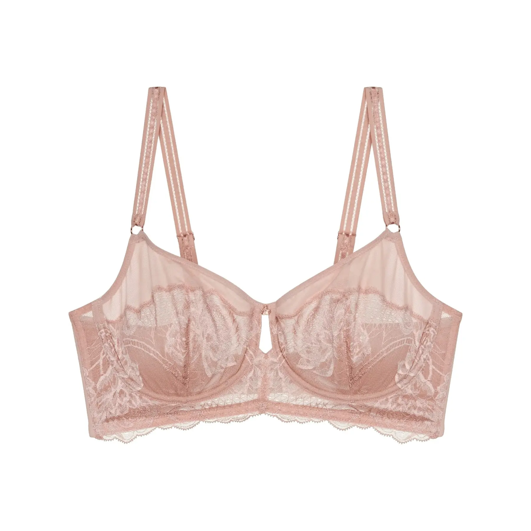 7610875710558 - - Minimizer BH - light Pink 90D - Wild Peony Florale - Unterwäsche für Frauen