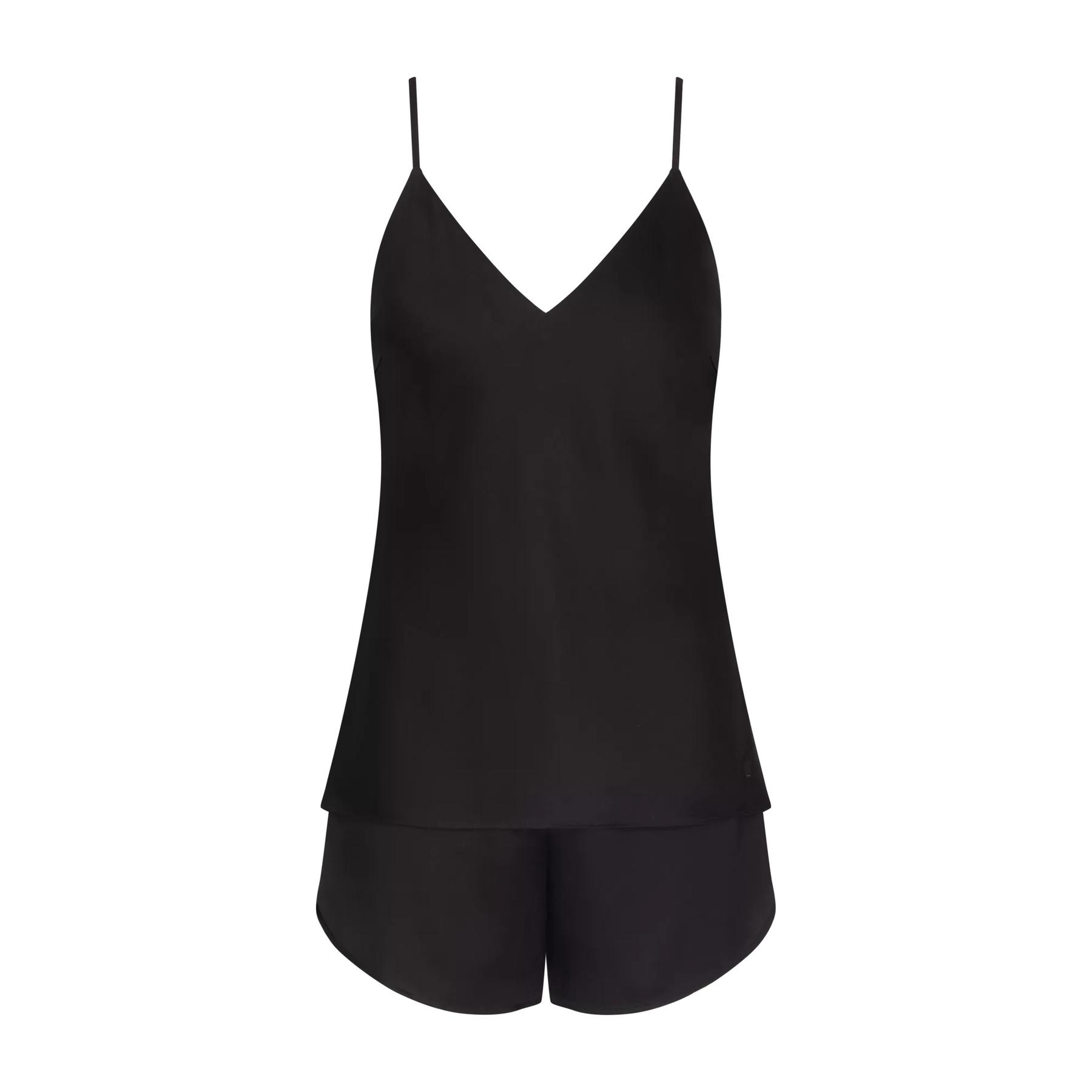 7611358121502 - - Pyjama-Set - Black 0040 - Silky Sensuality - Homewear für Frauen