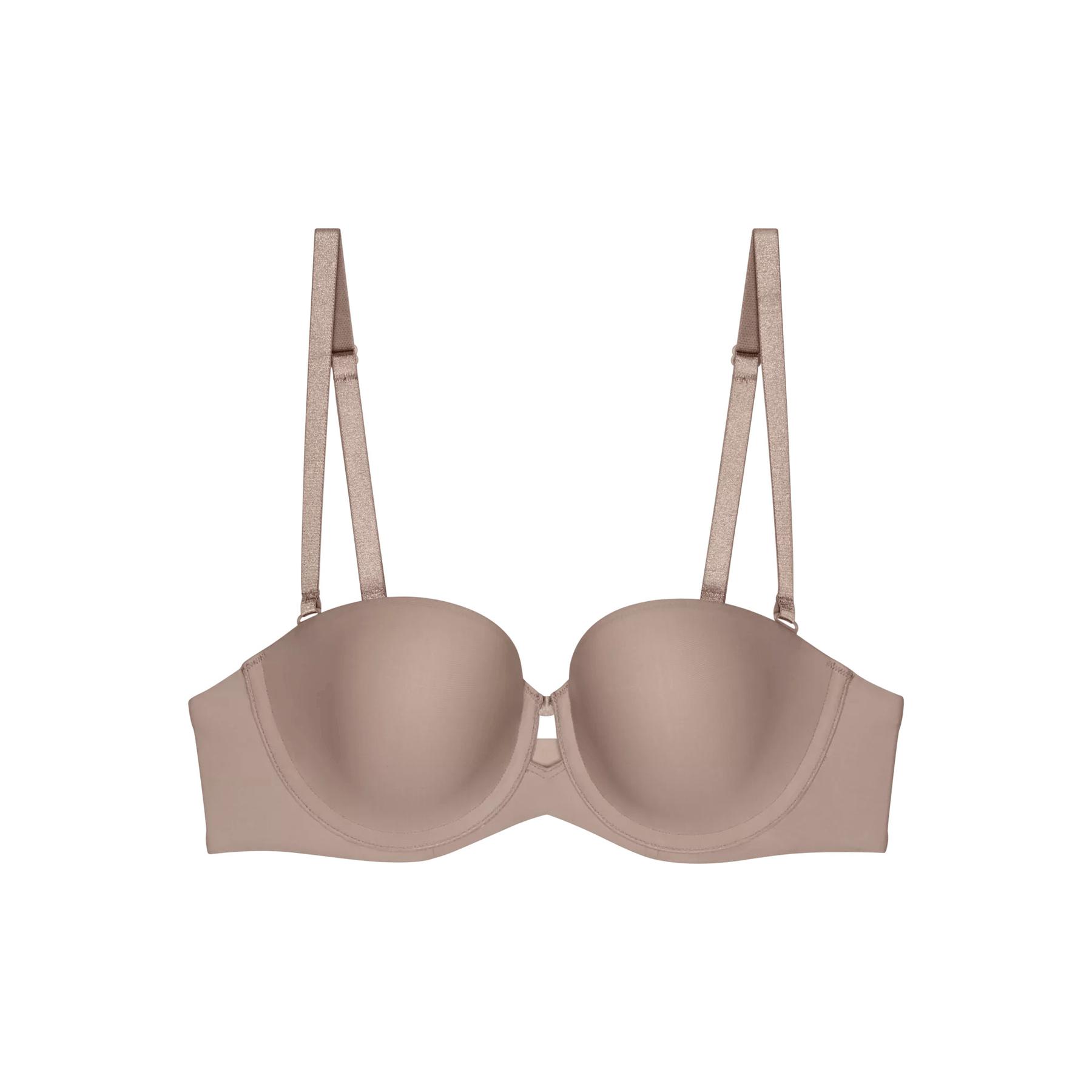 7613108411697 - - Gefütterter Bügel-BH mit abnehmbaren Trägern - Rose Brown 85D - Pure Micro - Unterwäsche für Frauen