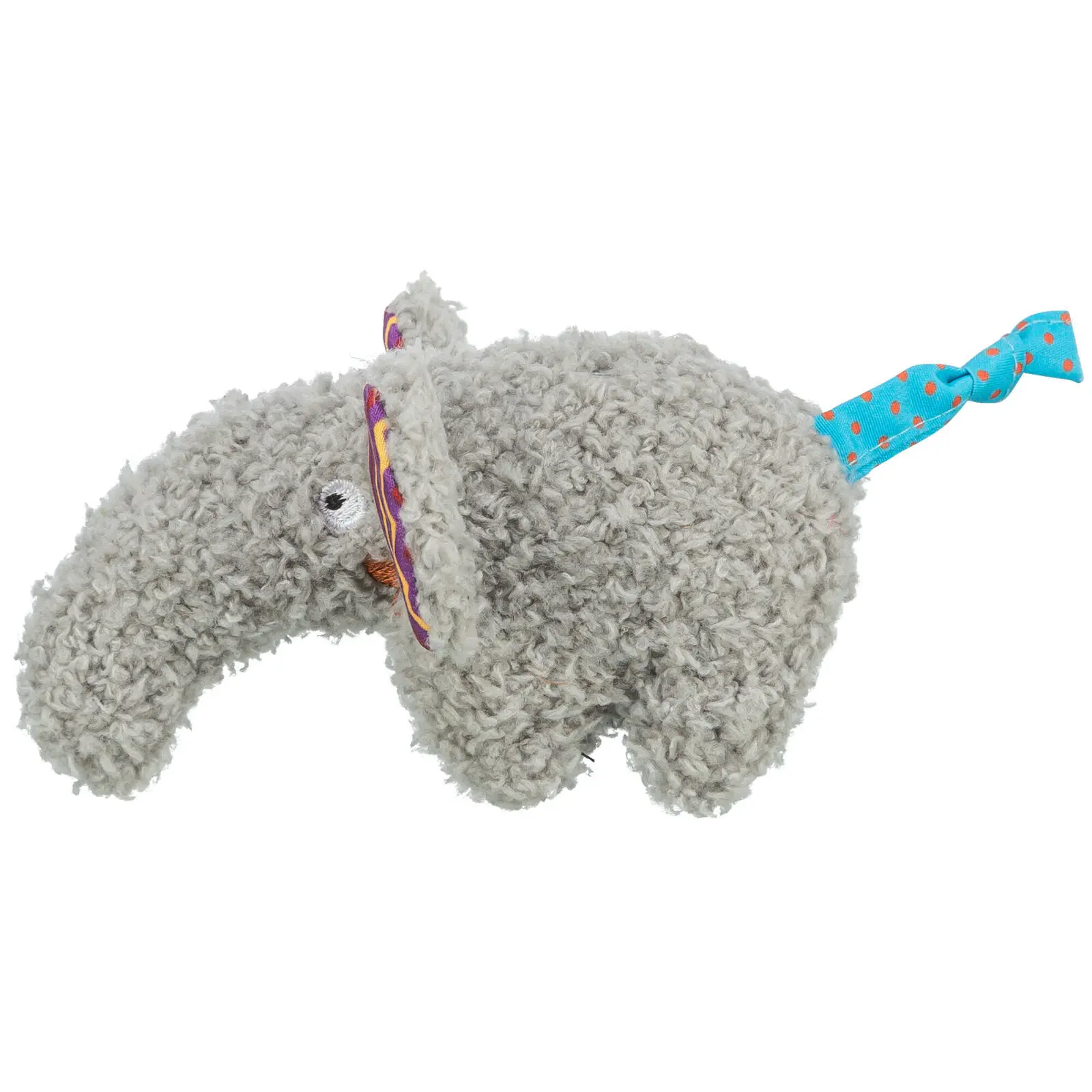 Trixie Gris Plush Toys For Cats Éléphant
