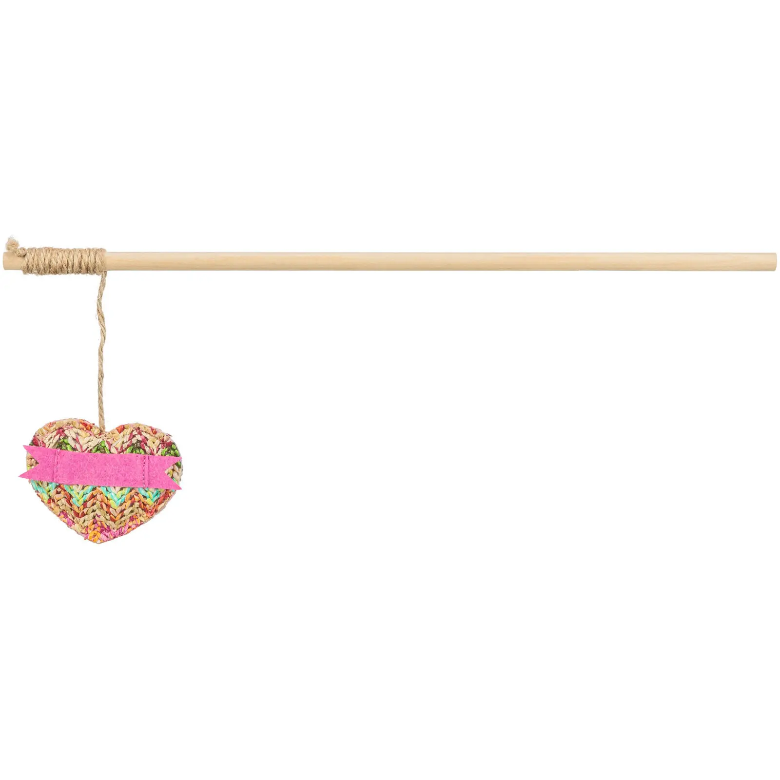 Trixie Beige Wooden Cat Fishing Rod