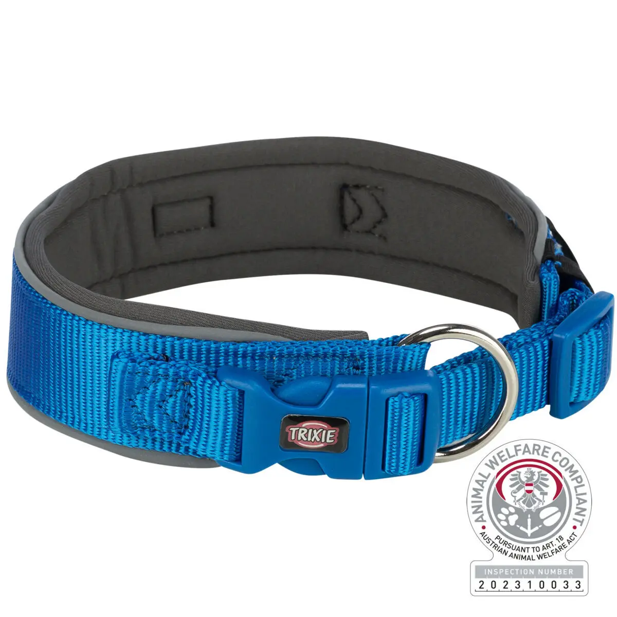 Trixie Bleu Extra Large Dog Collar Premium
