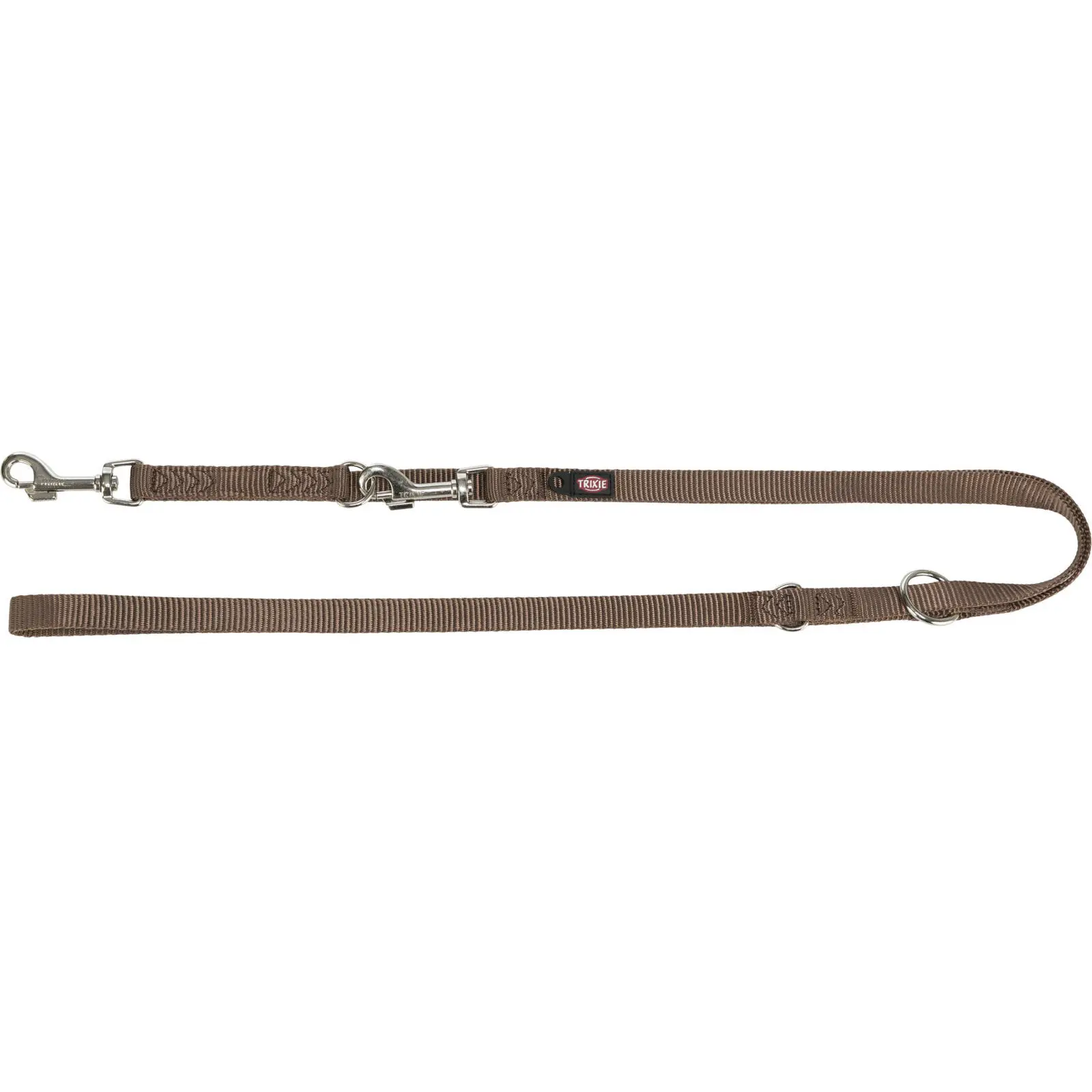 Laisse réglable pour chien Trixie Premium Noisette XS/S
