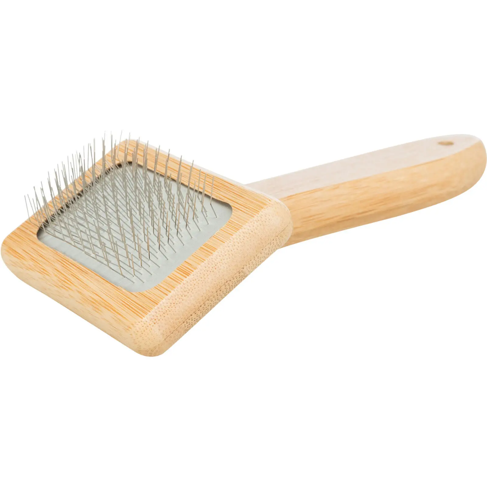 broses pour chien souple en bambou/métal Trixie