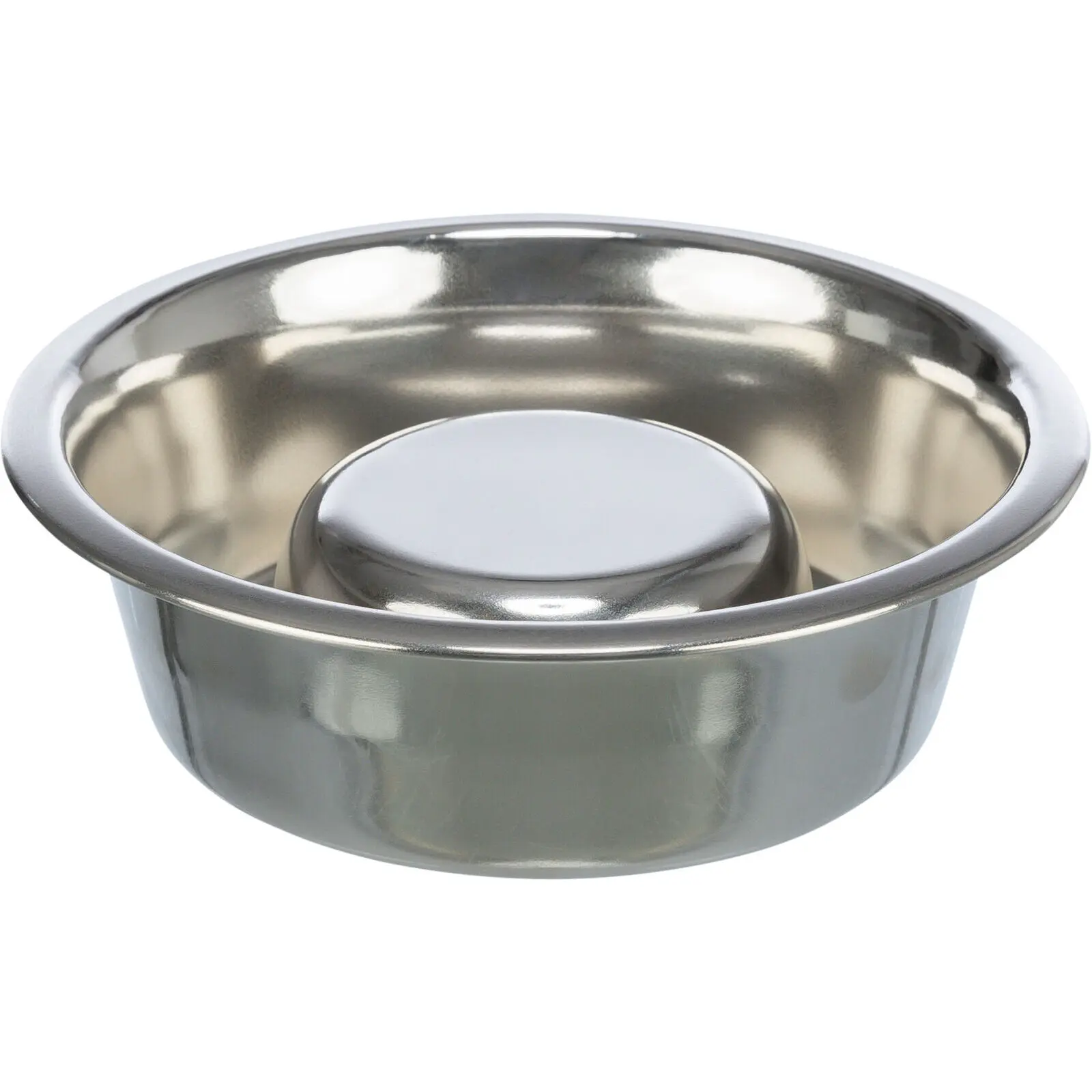Trixie Argenté Stainless Steel Dog Bowl Slow Feeding