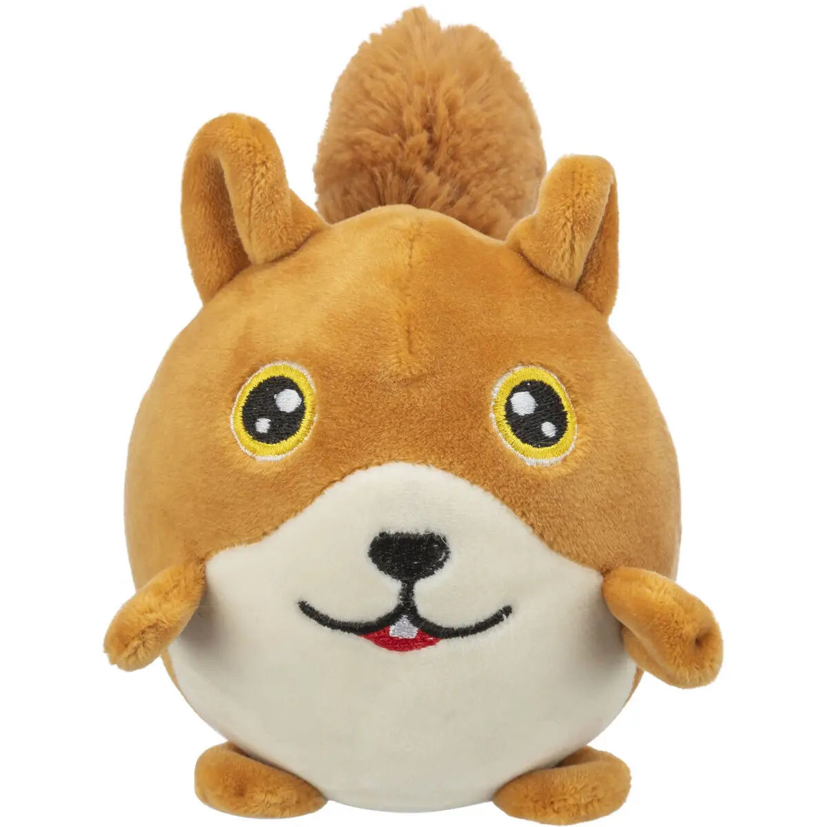 Trixie Orange Round Squirrel Plush Toy For Dogs