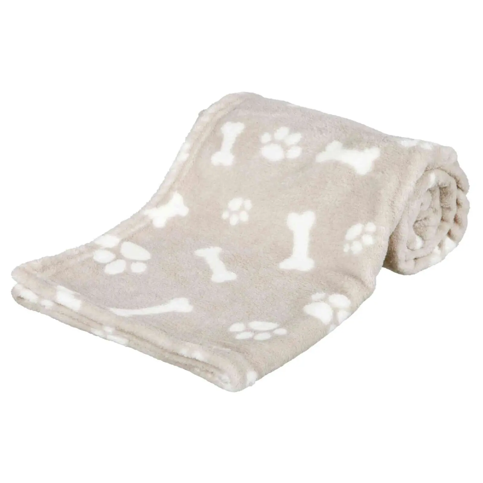 Trixie Beige Plush Dog Blanket Kenny