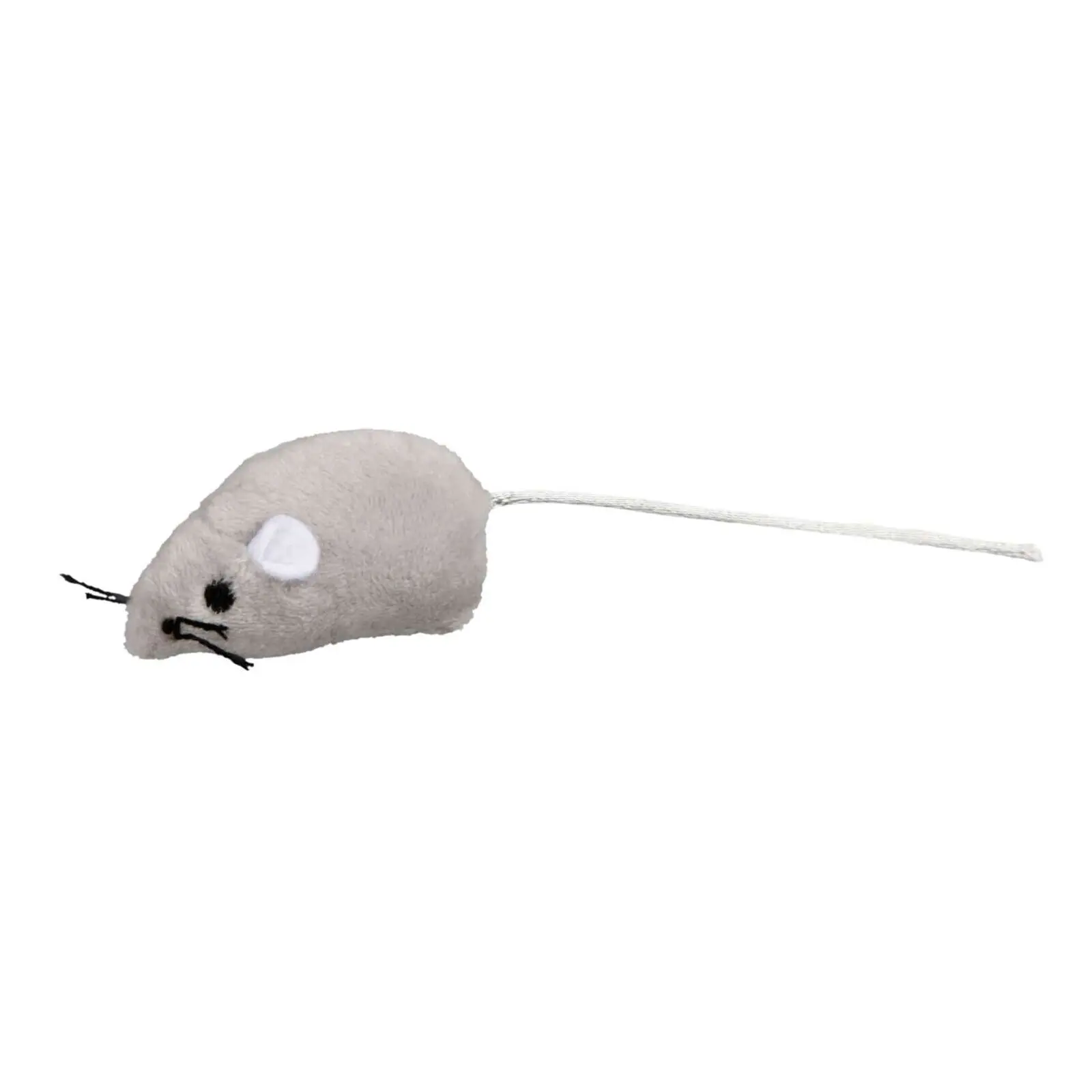 Trixie Gris Stuffed Mouse For Cat Petit Format