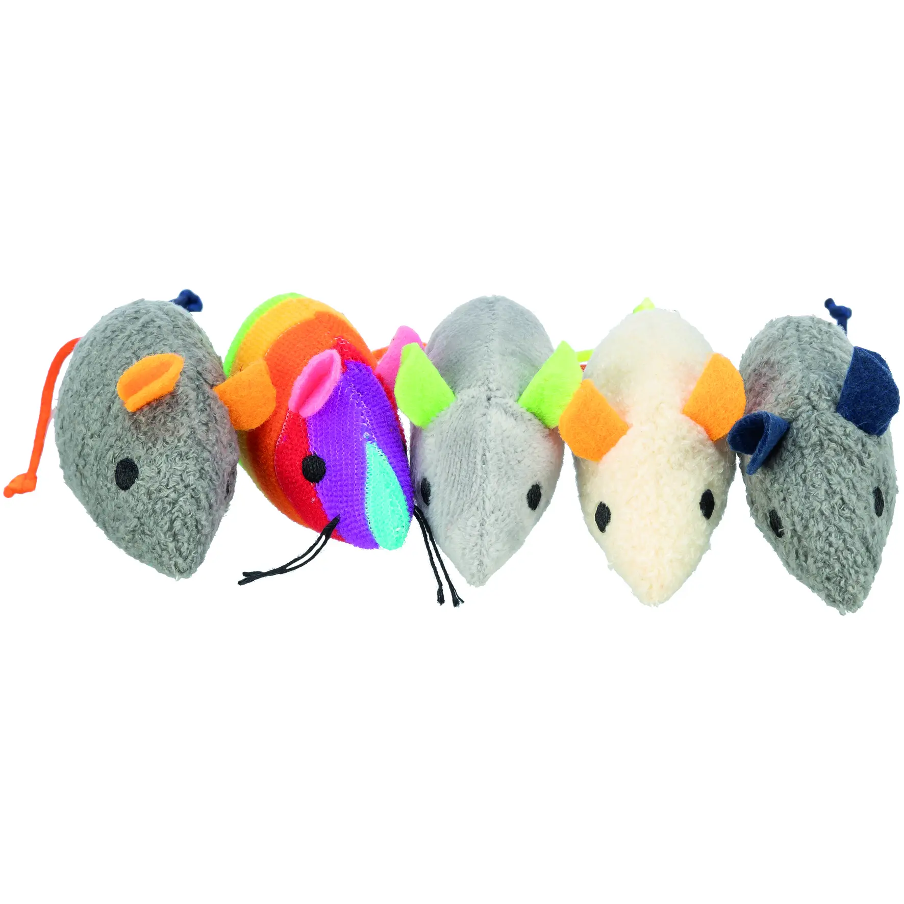 Trixie Gris Plush Toy For Cats And Mice