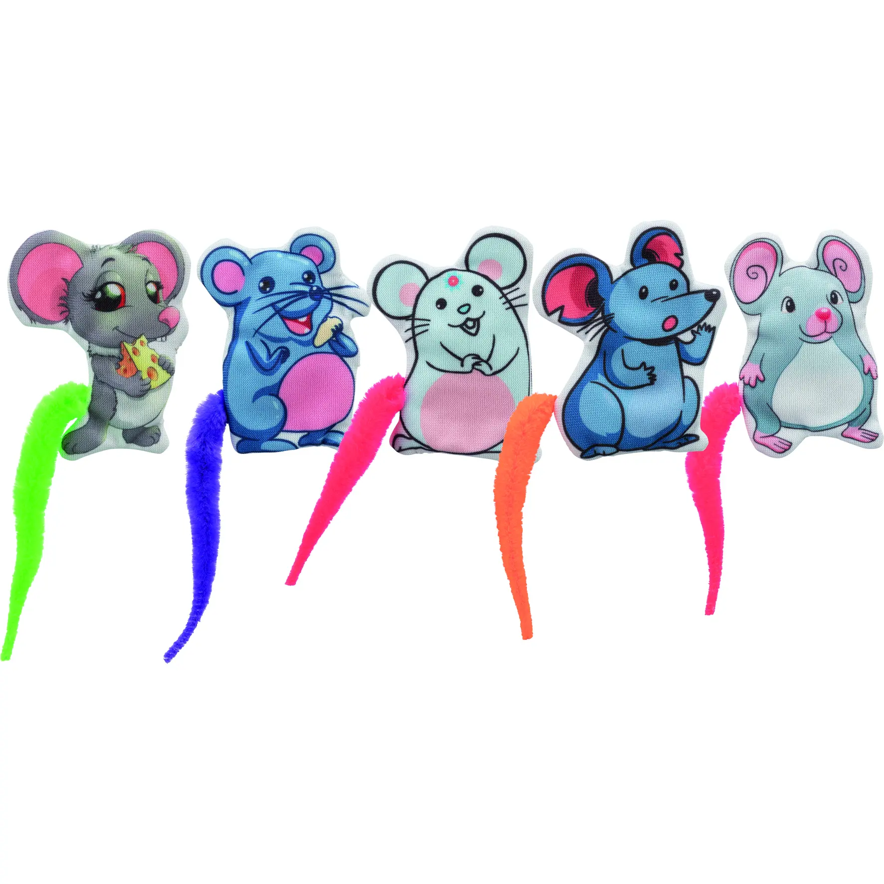 Trixie Gris Plush Toy For Cats And Mice