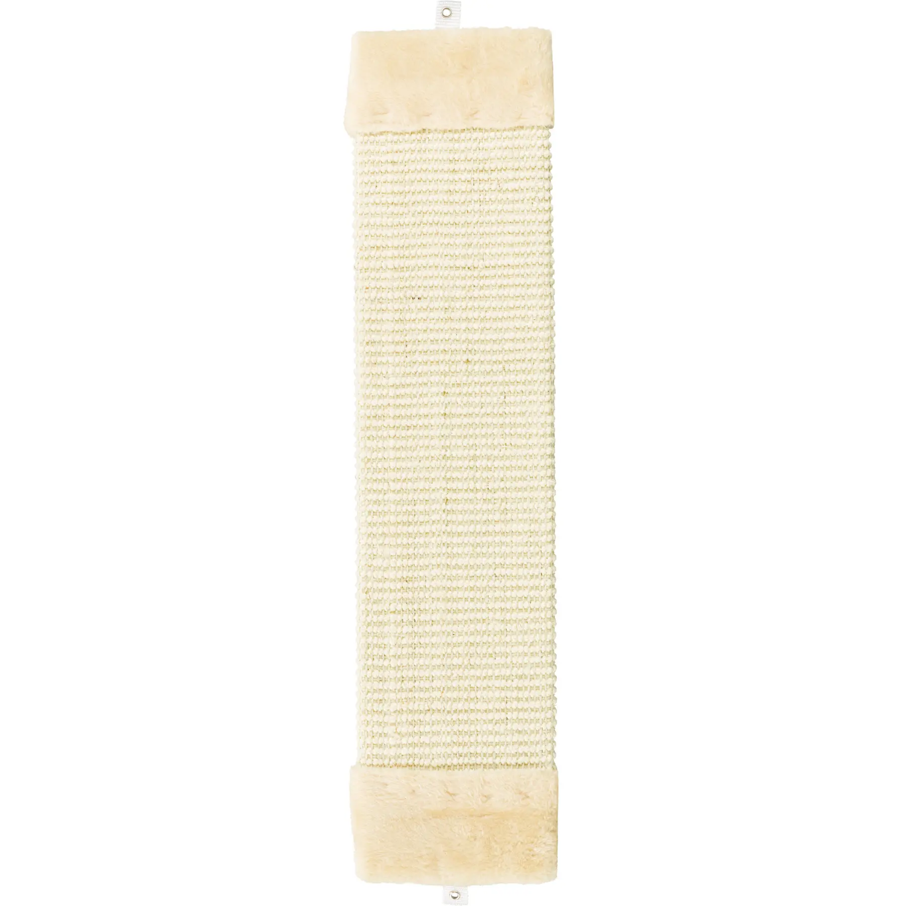 Trixie Krabplank sisal tapijt/pluche kattenkruid 15 × 56 cm natuurlijk/beige