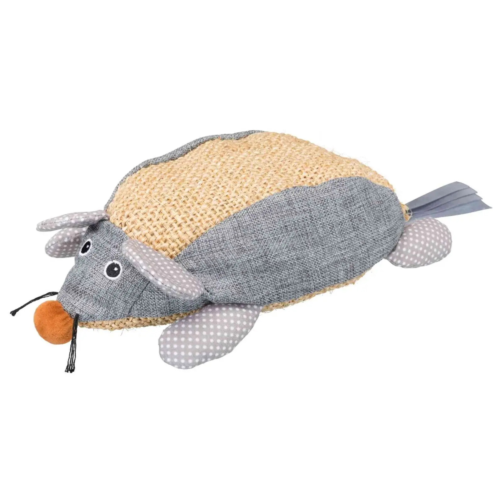 Trixie Gris Cat Toy Mouse Xxl, Sisal/Fabric