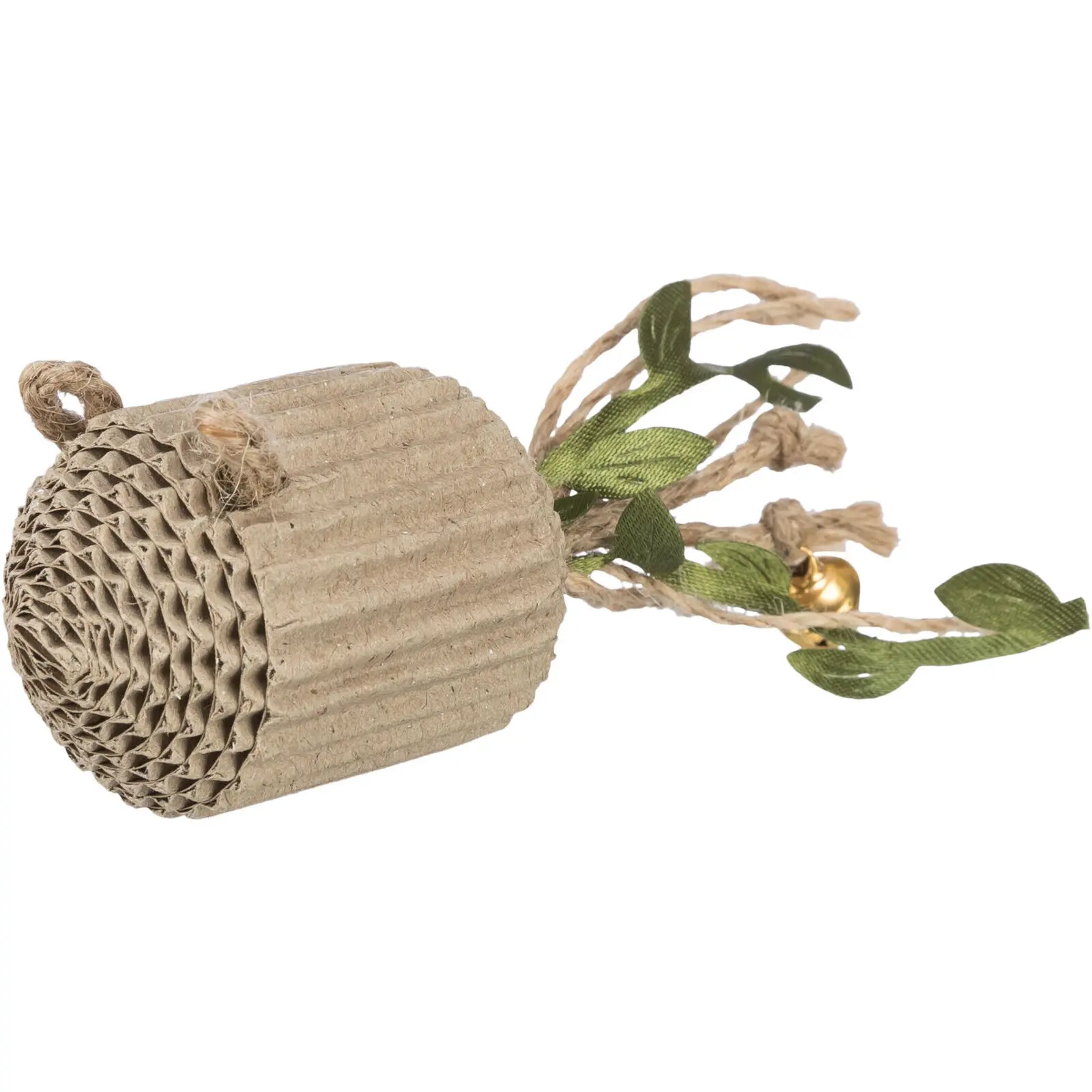 Trixie Marron Cardboard/Hemp Toy For Cats And Mice