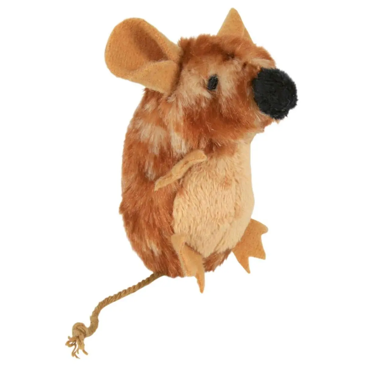 Trixie Marron Cuddly Toy For Cat And Mouse With Chip