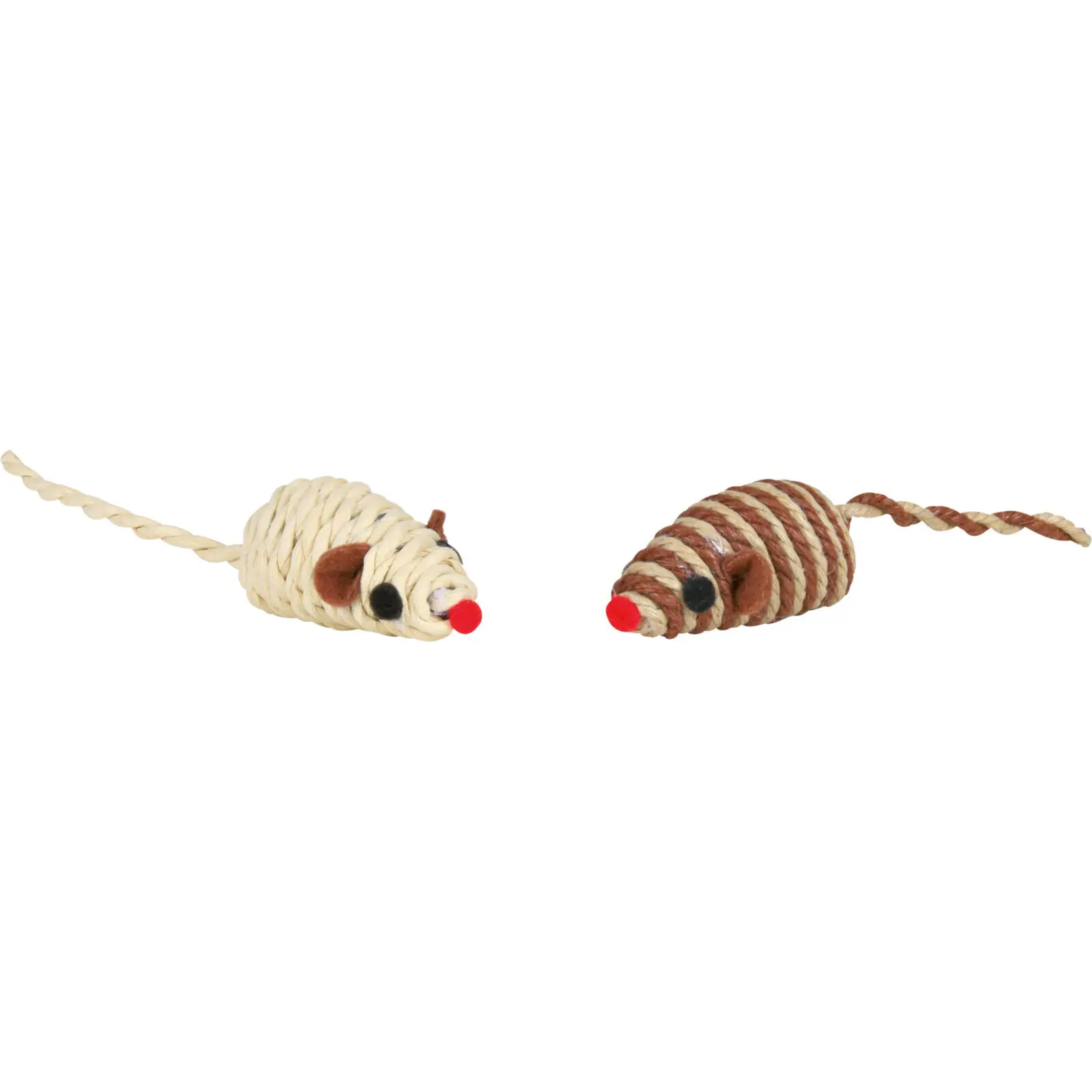 Trixie Blanc Cotton/Rattan Wired Mouse For Cats