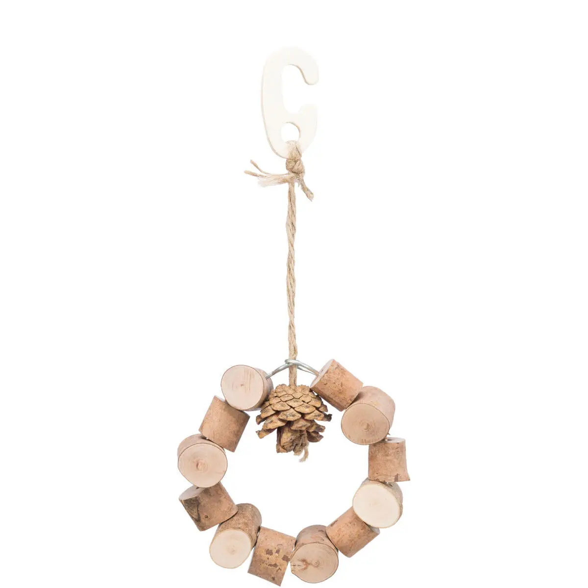 Comparer les prix de balançoires pour oiseaux en pin Trixie 11 cm