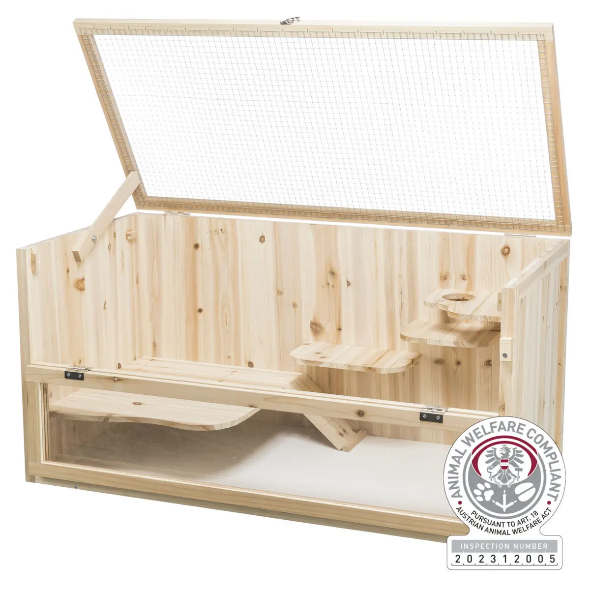 Comparer les prix de Cage pour rongeurs en bois Trixie