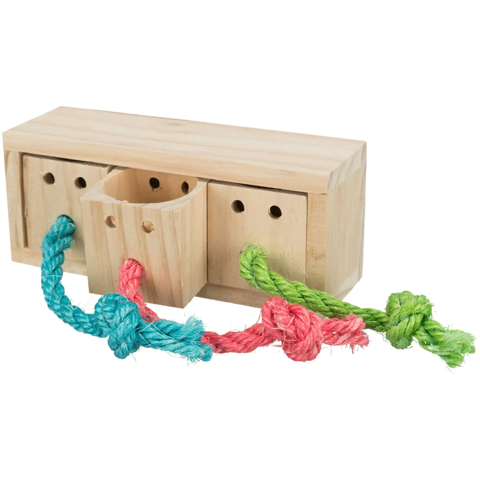 Trixie Beige Rodent Toy Wooden Treat Cube