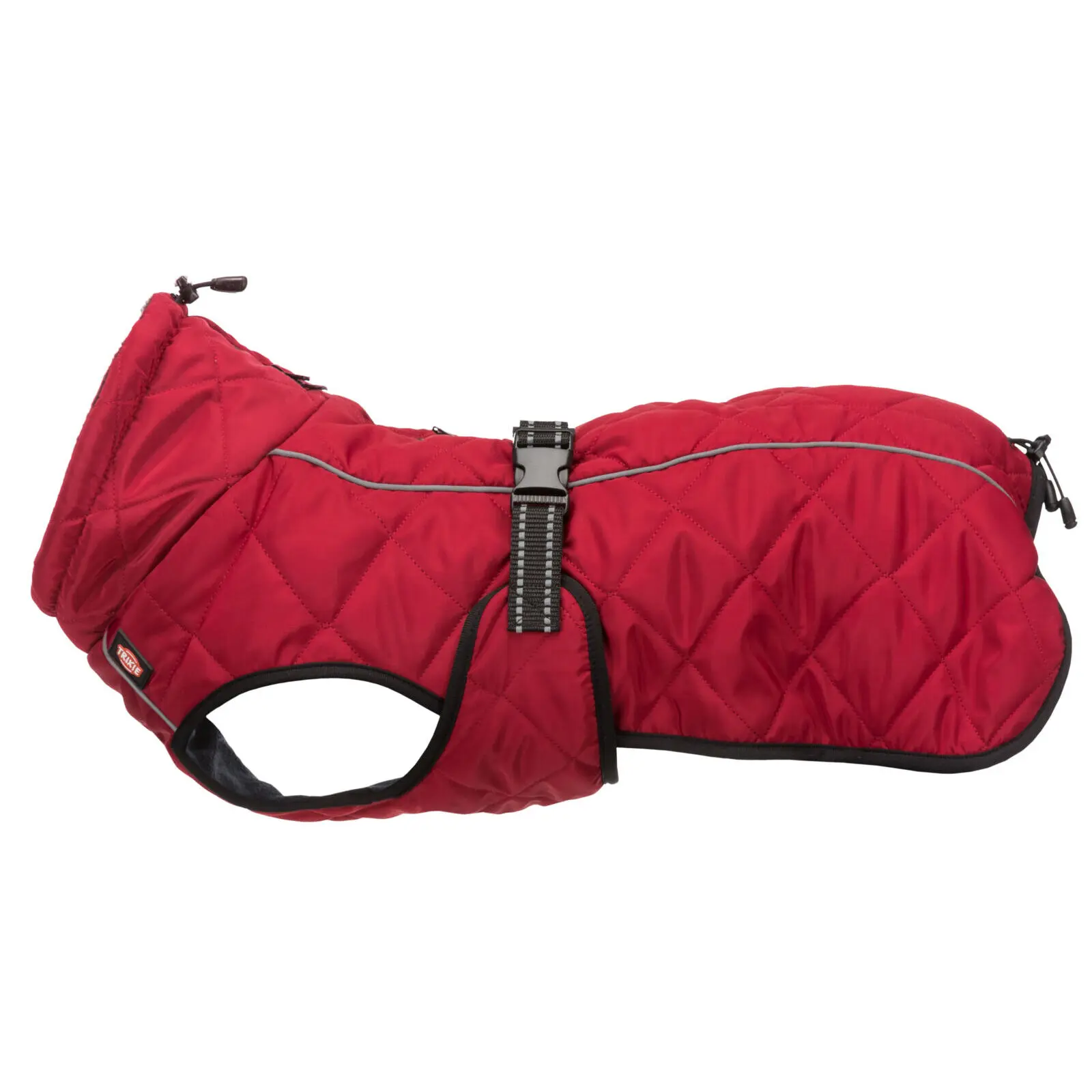 Manteau Minot taille S encolure max 37 cm. couleur rouge. pour chien. - Trixie - TR-67984 