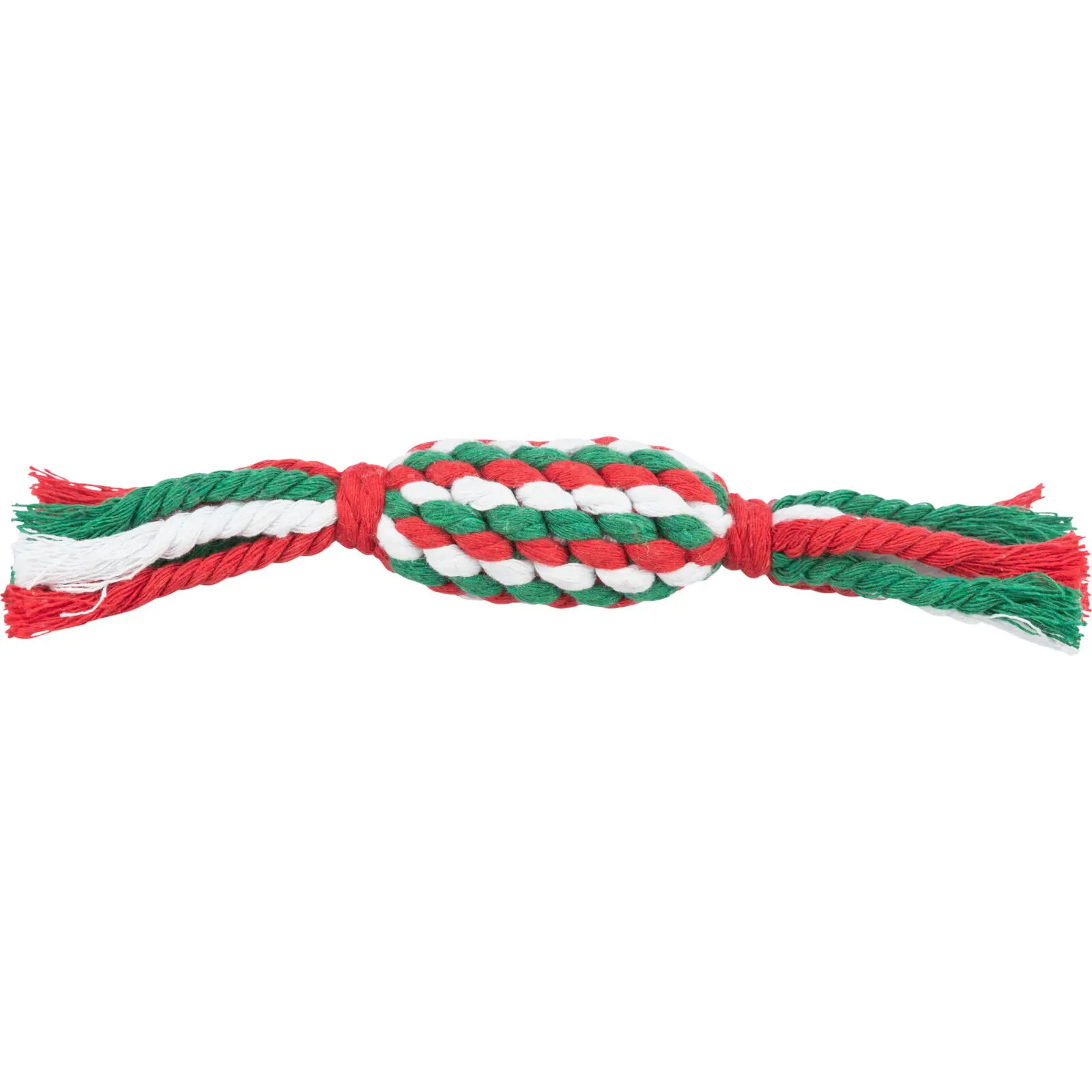 Trixie Multicolore Candy Rope Dog Toy Xmas (X3)