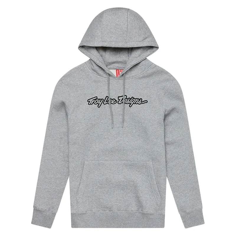 Troy Lee Designs Men's Gris Hooded Sweatshirt Signature