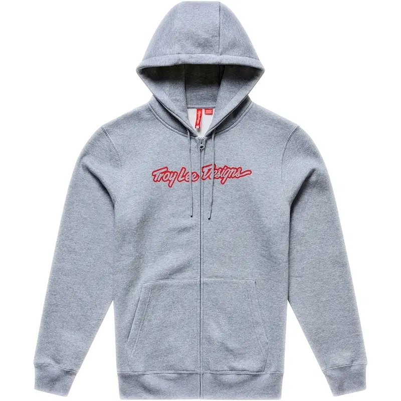 Motorrad-Hoodie und Reißverschluss Troy Lee Designs Signature