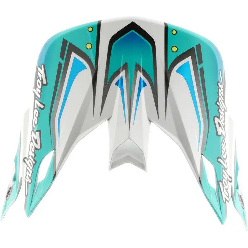 Visier Motocross-Helm Troy Lee Designs SE5 Composi Crest Real