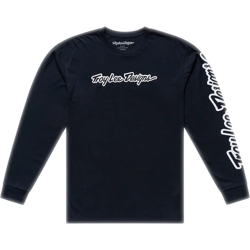 Langarm-T-Shirt Troy Lee Designs Signature