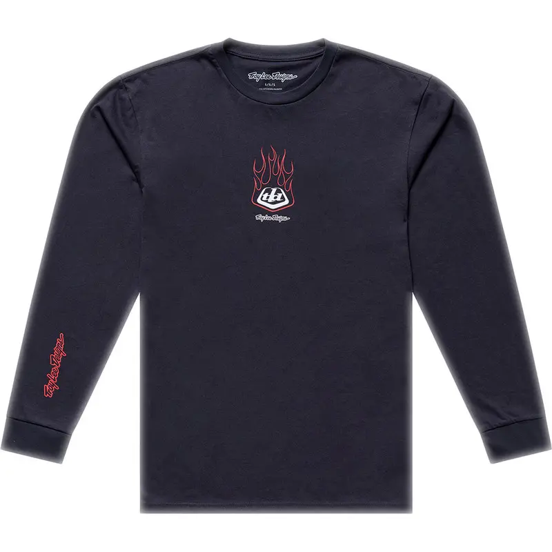 Langarm-T-Shirt Troy Lee Designs Flame2