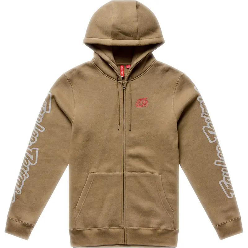Motorrad-Hoodie und Reißverschluss Troy Lee Designs Badge