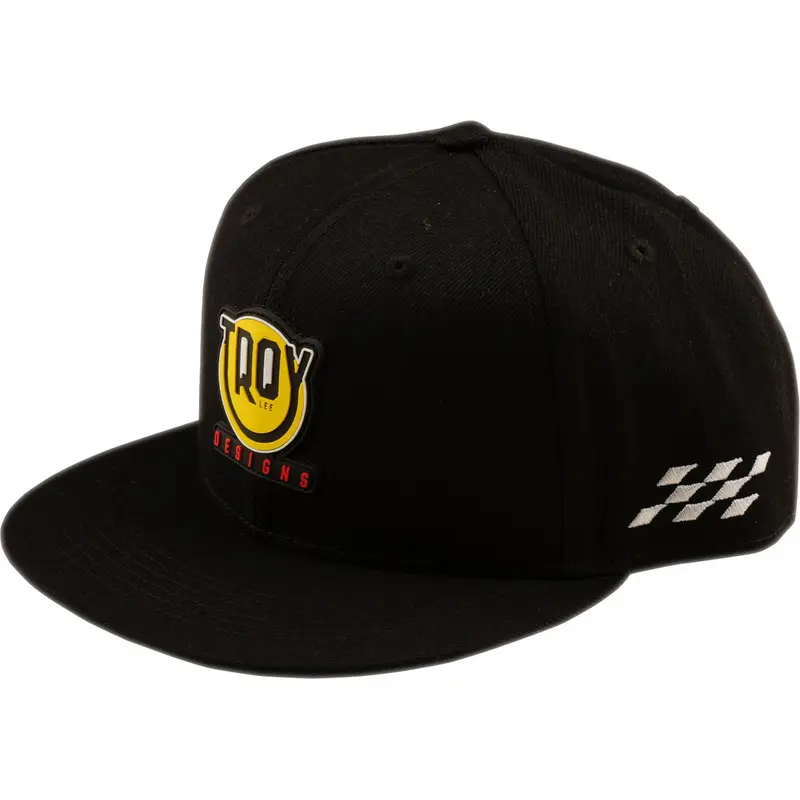 Snapback Cap Troy Lee Designs Flat Bill Happy Dayz