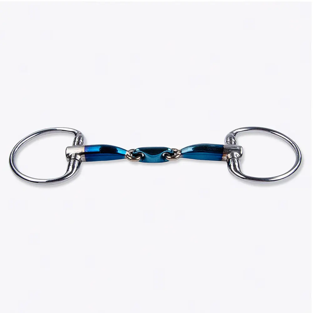 Mors olive pour cheval Trust Sweet Iron Eggbutt Eliptical 12