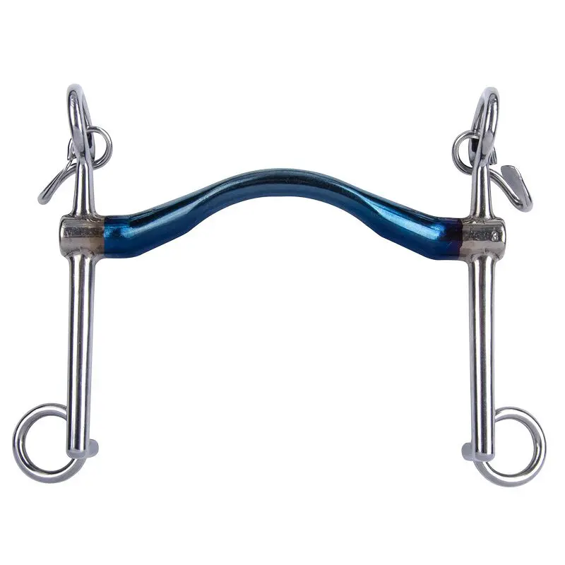 Mors de bride pour cheval Trust Sweet Iron Weymouth Fixed Medium Port 16