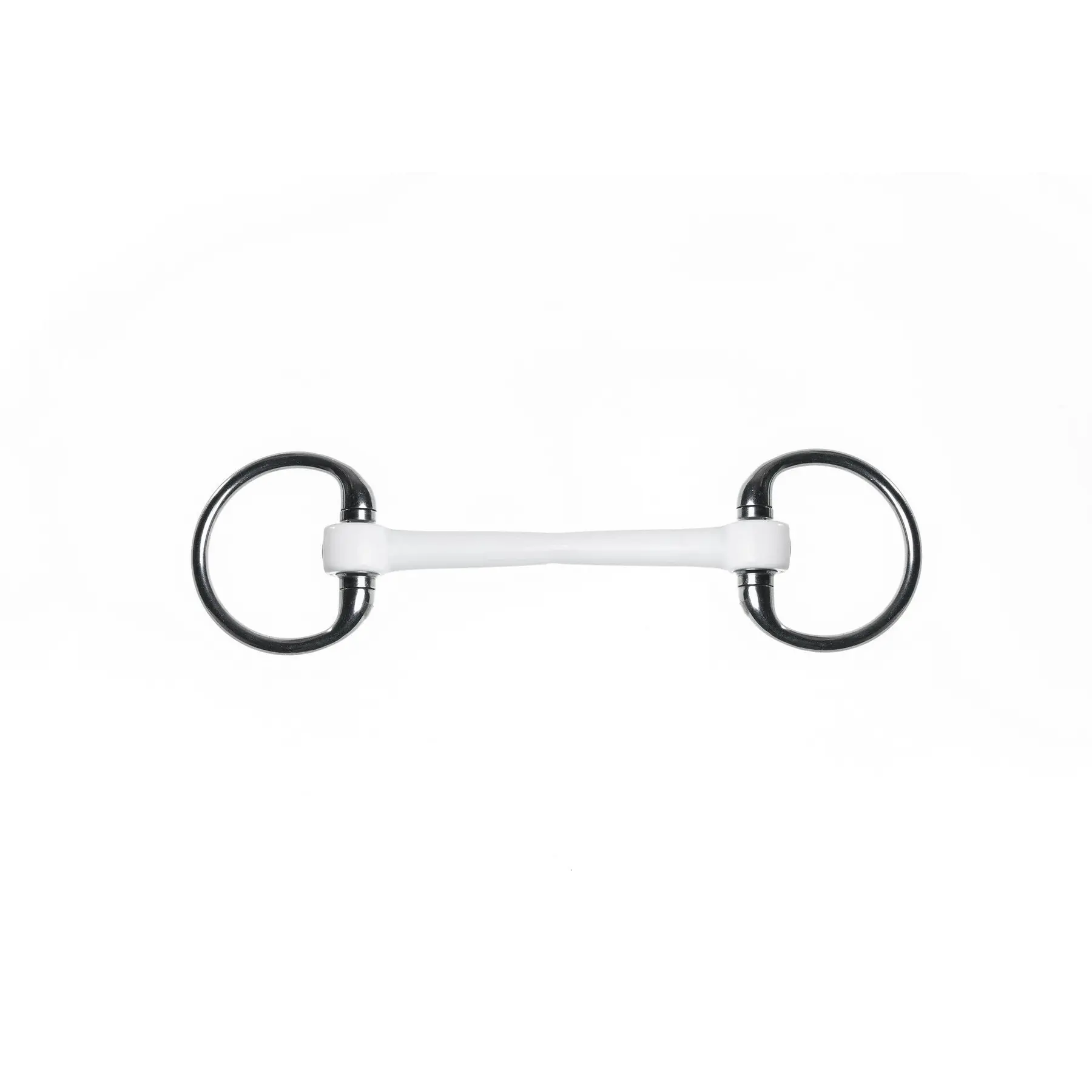 Mors olive pour cheval à canon Trust Inno Sense Eggbutt Bradoon Flexi Soft 14