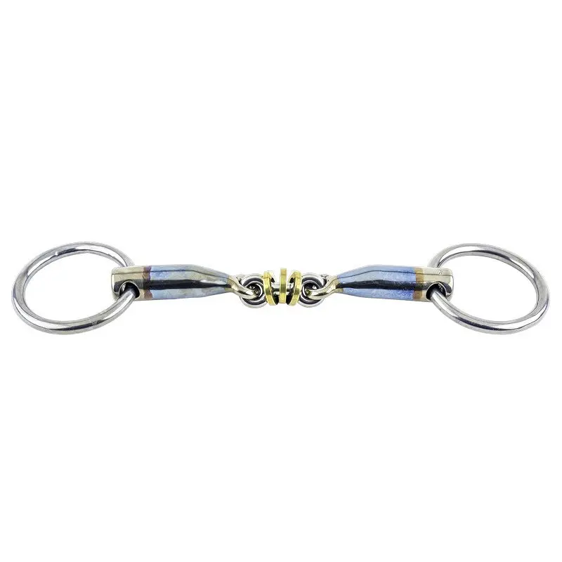Mors simple pour cheval Trust Sweet Iron brass ring