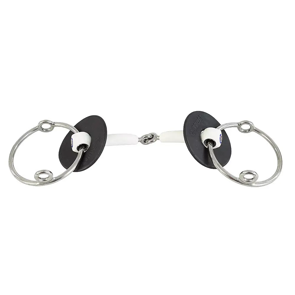 Mors 2 anneaux pour cheval articulé Trust Inno Sense Gag