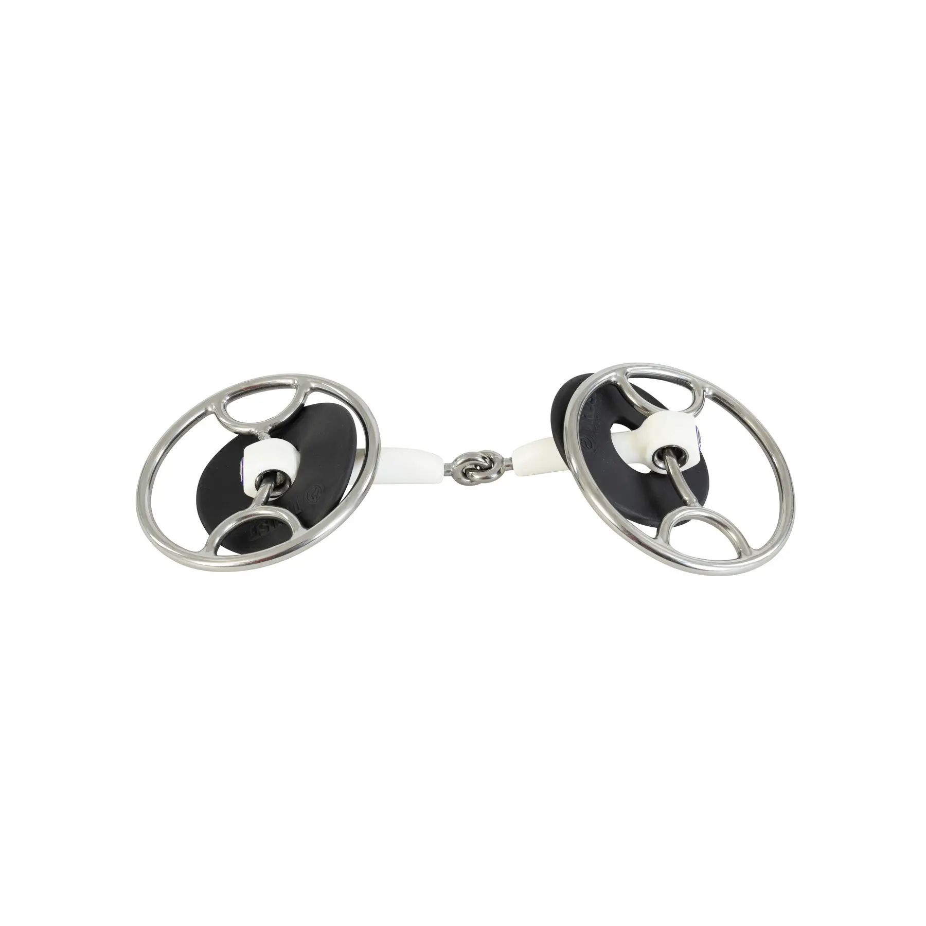 Mors 2 anneaux pour cheval articulé Trust Inno Sense Swivel