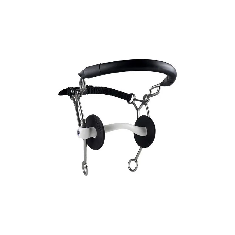 Mors combiné pour cheval Trust Inno Sense Hackamore Long Port Medium 20