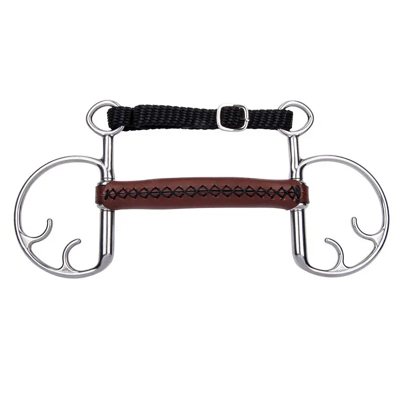 Mors pour cheval en cuir Trust Kimblehook