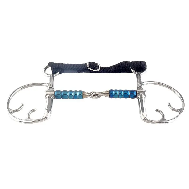 Mors 2 anneaux pour cheval Trust Sweet Iron Kimblehook Cherry roller