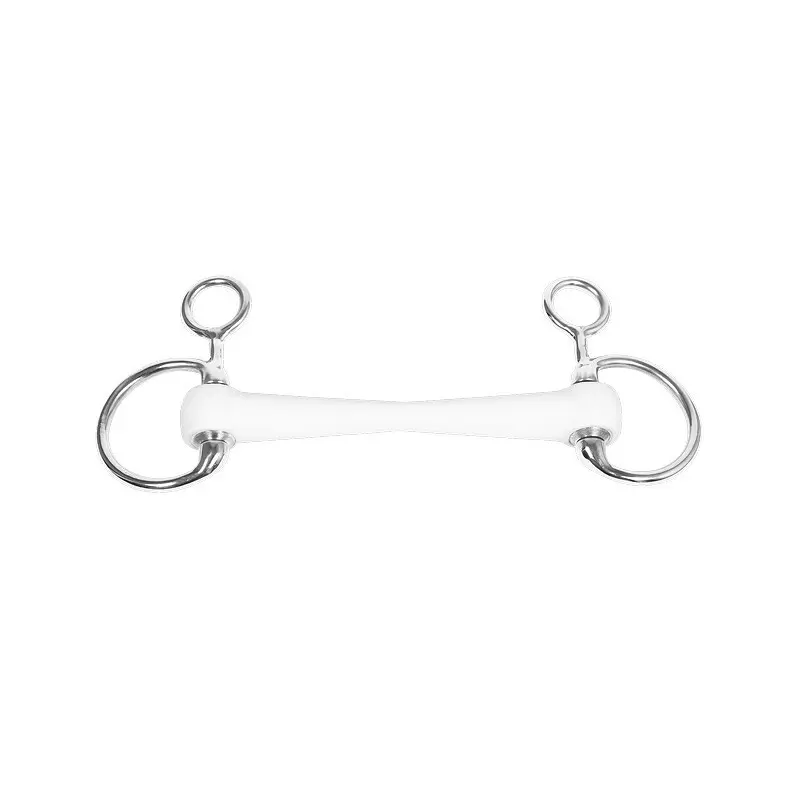 Mors olive pour cheval Trust Inno Sense Cheeck Flexi Soft-14